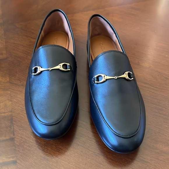 Women Coach Haley black leather loafers size 8 brand new - Picture 12 of 12